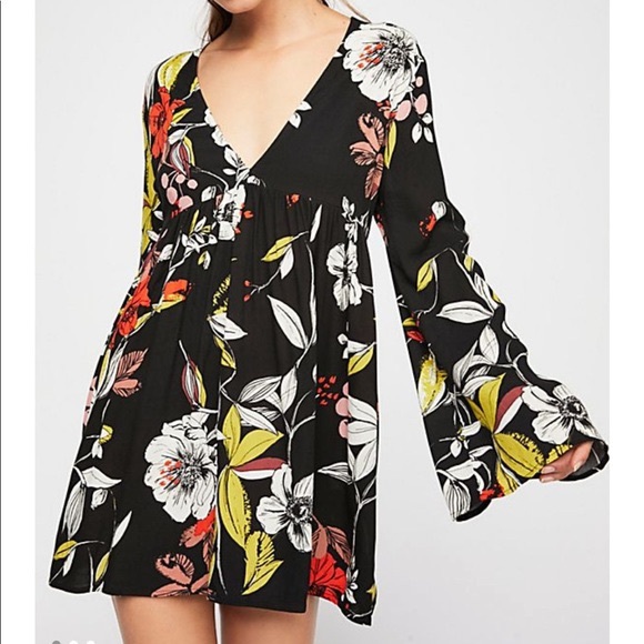 NWT Free people Bella printed tunic - Picture 3 of 8